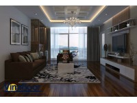 Phối hợp sàn nhựa giả gỗ và gỗ tự nhiên cho ngôi nhà thêm sang trọng
